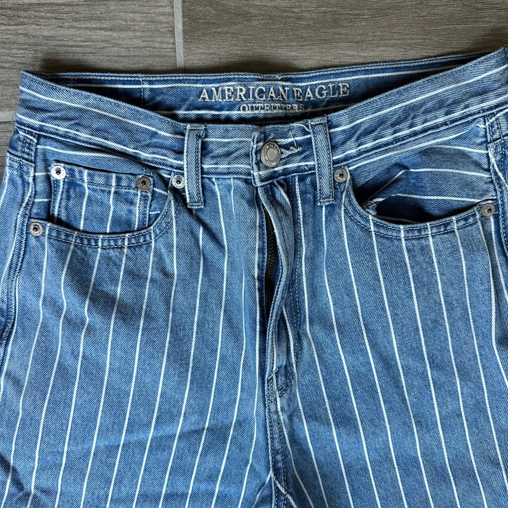 American Eagle Striped Jeans - image 2